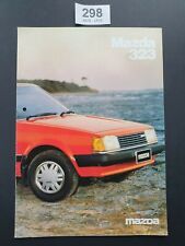 Mazda 323 foldout for sale  GOSPORT