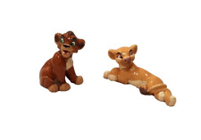 Disney The Lion King Kovu and Kiara Set Figurines Ceramic Rare Figure for sale  Shipping to South Africa