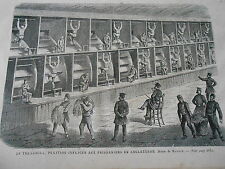 Gravure 1868 treadmill d'occasion  La Verpillière