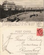 Postcard london thames gebraucht kaufen  Ortrand