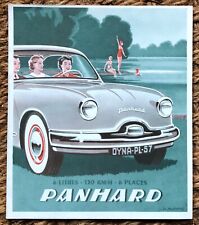 Brochure vintage panhard d'occasion  Paris XII