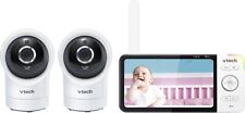 VTech 2 Camera 5” Smart Wi-Fi 1080p Pan & Tilt Video Monitor RM5764-2HD for sale  Shipping to South Africa