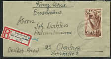 Saarland 1947 brief gebraucht kaufen  Deutschland
