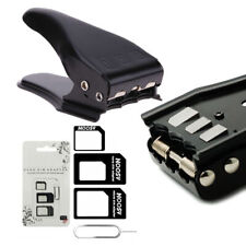 3 w 1 Uniwersalne karty SIM Przecinarka Wykrawarka Cutter Sim / Micro / Nano Adapter, używany na sprzedaż  Wysyłka do Poland