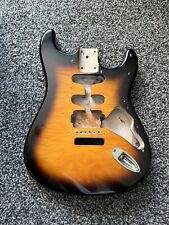 Tobacco Burst Strat Style Body 55.7mm Neck Pocker 46.5mm Thick for sale  Shipping to South Africa