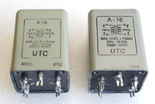 2 UTC A-16 Audio Interstage Transformers 15K:60K proporção 1:2 ótimo para amplificadores de tubo comprar usado  Enviando para Brazil