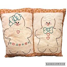 Handmade embroidered gingerbre for sale  Danville