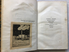 Antico Libro Filosofia di Dante nella Divina Commedia Onofrio Simonetti 1845 usato  Roma