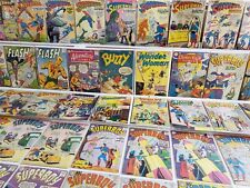 Lote de 58 cómics de DC SOLO de 10 centavos de oro/plata Batman Flash Superman Superboy segunda mano  Embacar hacia Argentina