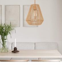  Woven Pendant Light Hanging Lamp Boho Modern  for sale  Shipping to South Africa