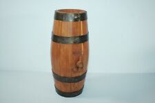 Usado, Barril de vinho uísque vintage 9,5" madeira mini miniatura pequeno comprar usado  Enviando para Brazil