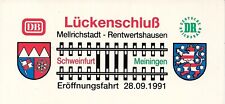 Eisenbahnschild lückenschluß gebraucht kaufen  Lehrte