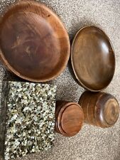 Small wooden bowls for sale  ROCHFORD