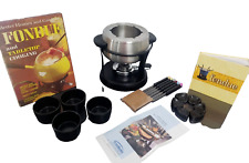 Fondue set stainless for sale  Shipping to Ireland