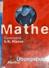 Mentor übungsbuch geometrie gebraucht kaufen  Ilmenau, Martinroda