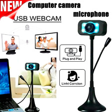 Cámara web para PC computadora portátil Full HD USB con micrófono transmisión cámara web segunda mano  Embacar hacia Argentina