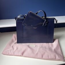 Radley navy leather for sale  TADLEY