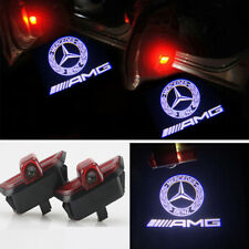 2x Led Light Car Door Projector Welcome AMG HD For Mercedes-Benz W204 2008-2014, used for sale  Shipping to South Africa