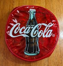 Usado, Vintage 1997 Coca Cola Botão Mini Mochila Transparente Bolsa Plástica PVC  comprar usado  Enviando para Brazil