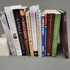 Religioso: Lote de 12 libros de cristianismo de varios autores, libro fuente católico... segunda mano  Embacar hacia Argentina