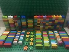(300) Lote inicial LEGO DUPLO BLOCOS DE CONSTRUÇÃO TIJOLOS 2x4 2x2 flores curvas 🔥, usado comprar usado  Enviando para Brazil