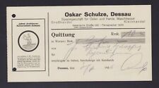 Dessau rechnung 1936 gebraucht kaufen  Leipzig
