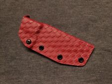 Handmade Red Holstex Sheath for Fallkniven F1 Adjustable RETENTION A802R USA, used for sale  Shipping to South Africa
