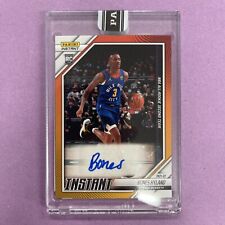 2021-22 Panini Instant Bones Hyland #269 RC Rookie Auto-LARANJA ENVOLTO 2/10 F1 comprar usado  Enviando para Brazil