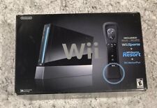 Nintendo Wii Console Black RVL-001 w/ All Cables & Box - No Controller/Games for sale  Shipping to South Africa