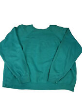 Hanes green sweatshirt for sale  BROADSTAIRS