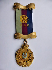 Vintage masonic medal for sale  WORTHING