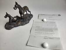 Escultura de resina de bronce de Virginia Perry Gardiner gran danés edición limitada segunda mano  Embacar hacia Argentina