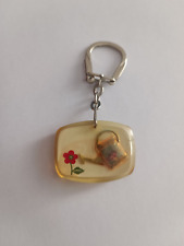 Vintage keychain flower d'occasion  Expédié en Belgium