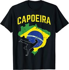 NOVA CAMISETA LIMITADA Capoeira Brasil Bandeira Afro Brasileira Artes Marciais Dança Presente comprar usado  Enviando para Brazil