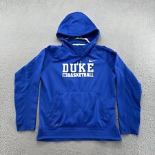Usado, Moletom com capuz Duke Basketball Nike Therma-Fit azul NCAA tamanho médio leitura comprar usado  Enviando para Brazil