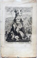 stampa antica Stradanus after 1694 personificazione Roma Dea Romolo e Remo Lupa comprar usado  Enviando para Brazil