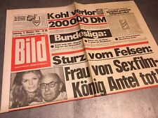 Bildzeitung 1976 ktober gebraucht kaufen  Lingen