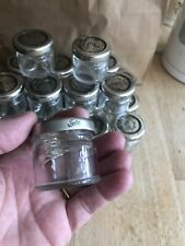 24 Small Empty   Mini glass jars& Lids  Wedding Favours -Jam Or Candles for sale  Shipping to South Africa