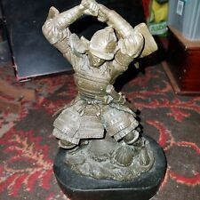 Samurai warrior bronze for sale  BLACKPOOL
