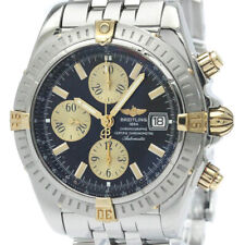 Relógio masculino polido Breitling Chronomat Evolution aço ouro 18K B13356 BF568337 comprar usado  Enviando para Brazil