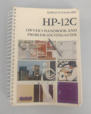 1982 HP-12C Calculadora Manual do Proprietário / Manual e Guia de Resolução de Problemas comprar usado  Enviando para Brazil