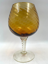 Amber large brandy for sale  DARTFORD