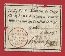 1793 assignat billet d'occasion  Sochaux