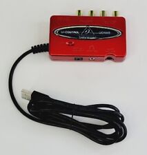 Interface de áudio Behringer U-Control UCA222 USB vermelha, usado comprar usado  Enviando para Brazil