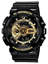Reloj elegante para hombre G-Shock negro, dorado y negro serie GA-100 denim segunda mano  Embacar hacia Argentina