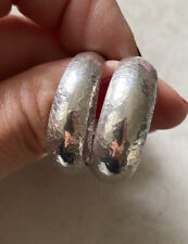 Sterling silver earrings usato  Torino