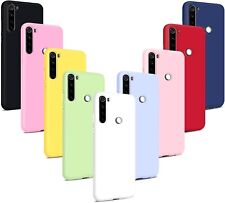 COVER PER XIAOMI REDMI NOTE 8T CUSTODIA COLORATA SILICONE TPU + PELLICOLA VETRO na sprzedaż  Wysyłka do Poland