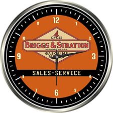 Zegar ścienny Briggs & Stratton Sales Service, zegar, garaż, warsztat, dekoracja na sprzedaż  PL