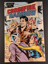 Cubierta de Elvis Crossfire & Rainbow #4 (Eclipse 1986) Dave Stevens casi nueva segunda mano  Embacar hacia Argentina
