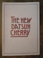 Datsun cherry range for sale  BENFLEET